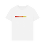 White Printed T-shirt Front