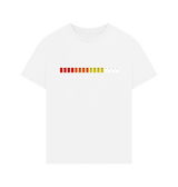 White Printed T-shirt Front