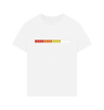 White Printed T-shirt Front