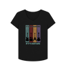 Black \"It's Not Hoarding If It's Guitars\" Womens V-Neck T-Shirt