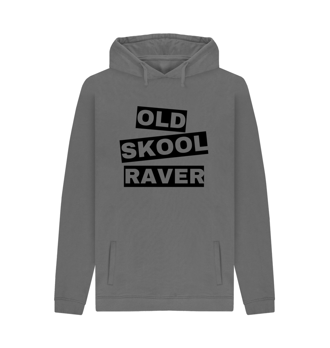 Slate Grey Printed Hoody Front