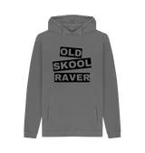 Slate Grey Printed Hoody Front