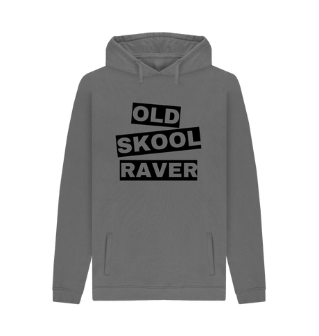 Slate Grey Printed Hoody Front