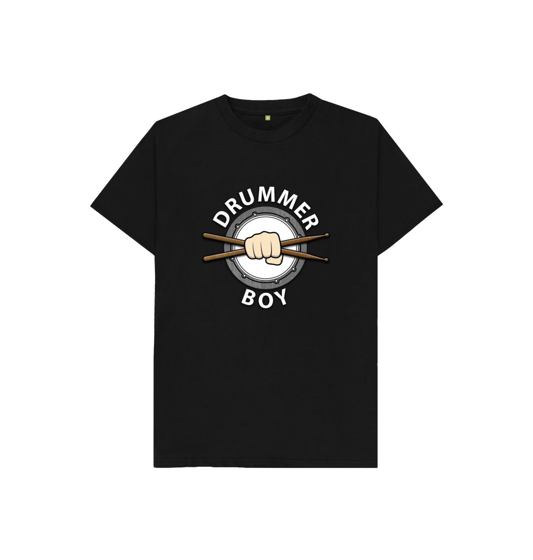 Black Kids Drummer Boy T-Shirt