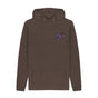 Chocolate Mens Cartoon Character Flying V Hoodie