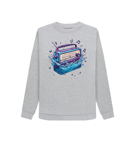 Light Heather Women's Sync Or Swim Sweatshirt