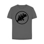 Slate Grey Womens Stingray Guitar Head T-shirt