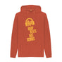 Rust Drop Beats Not Bombs Sound Shirts Yellow Logo Mens Hoodie