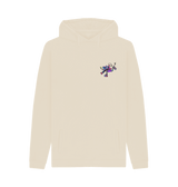Oat Printed Hoody Front