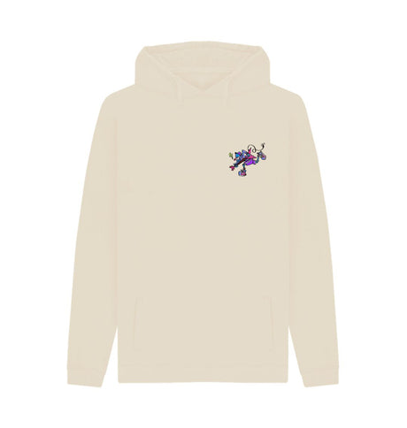 Oat Mens Cartoon Character Flying V Hoodie