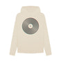 Oat Womens Vinyl Record Outline Hoodie
