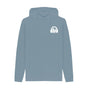 Stone Blue SoundShirts Back Printed Hoodie