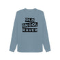 Stone Blue Women's \"Old Skool Raver\" Sweatshirt