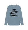 Stone Blue Women's \"Old Skool Raver\" Sweatshirt