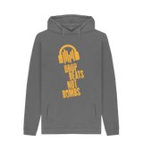 Slate Grey Printed Hoody Front