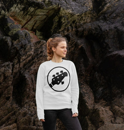 Womens Stingray Guitar Head Sweatshirt