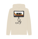 Oat Printed Hoody Front