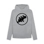 Athletic Grey Womens Stingray Guitar Head hoodie