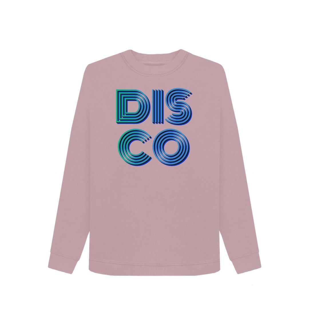 Mauve Women's 3D \"Disco\" Sweatshirt