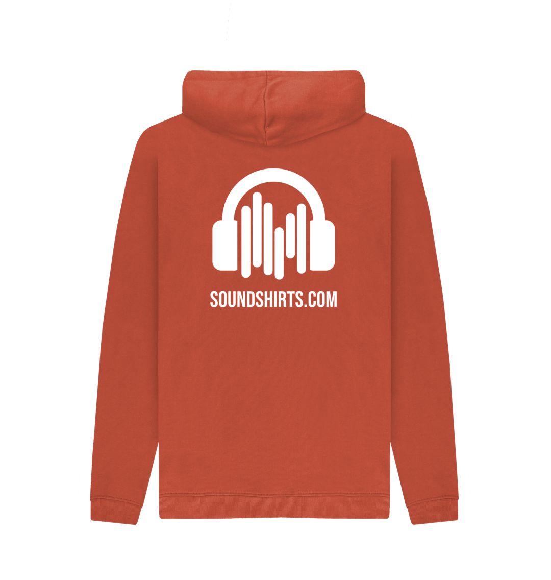 SoundShirts Back Printed Hoodie