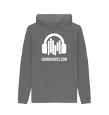 Slate Grey Printed Hoody Back