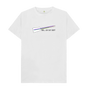 White \"B2... Or Not B2?\" Hohner B2 Bass Guitar Graphic Mens T-Shirt
