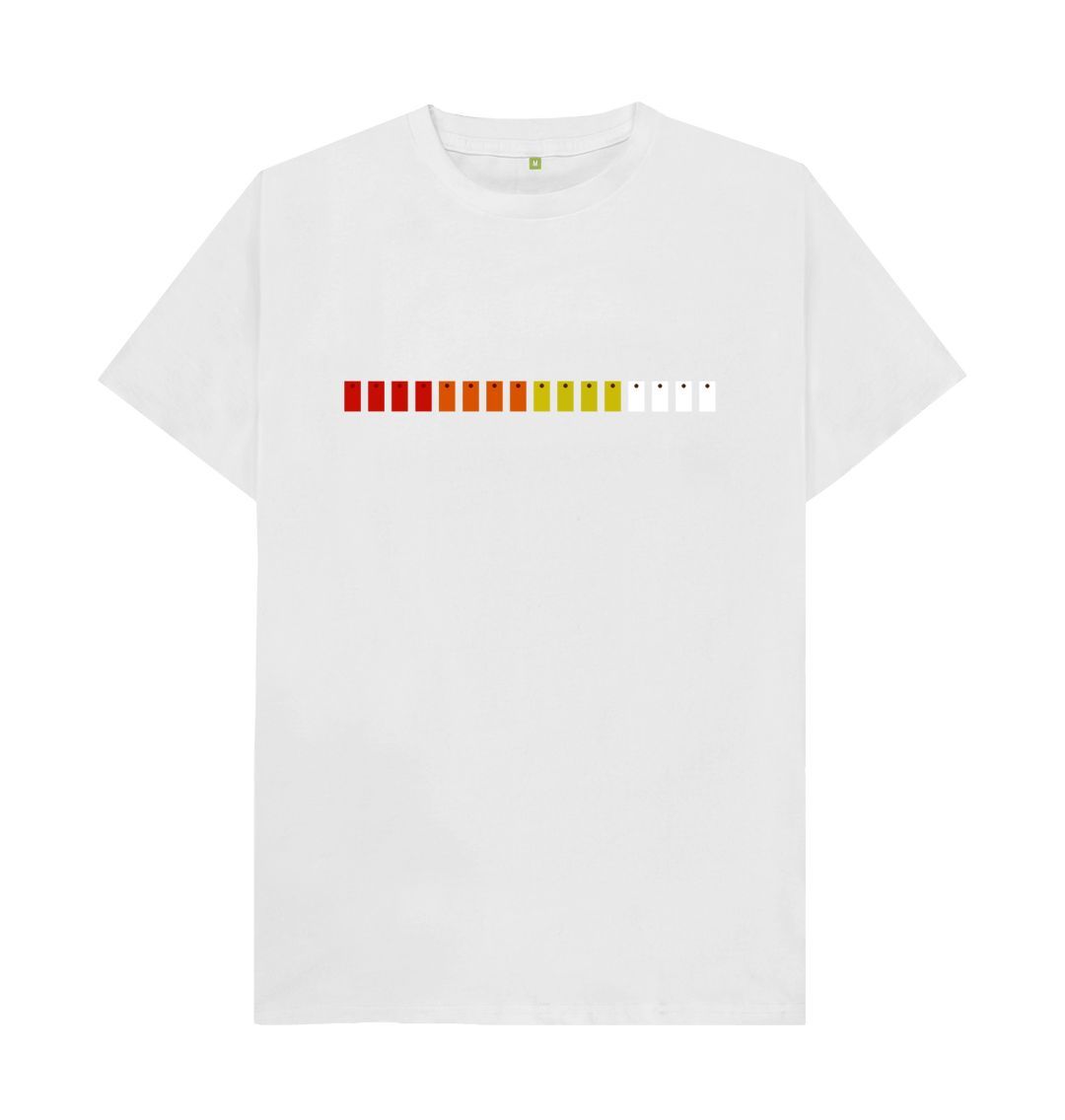 White TR-808 Simple Pads T-Shirt