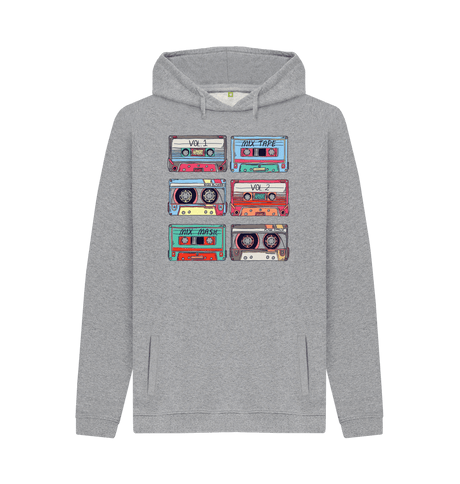 Light Heather Printed Hoody Front