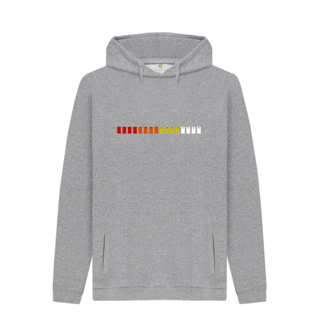 Light Heather Printed Hoody Front