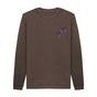 Chocolate Mens Cartoon Character Flying V Sweater