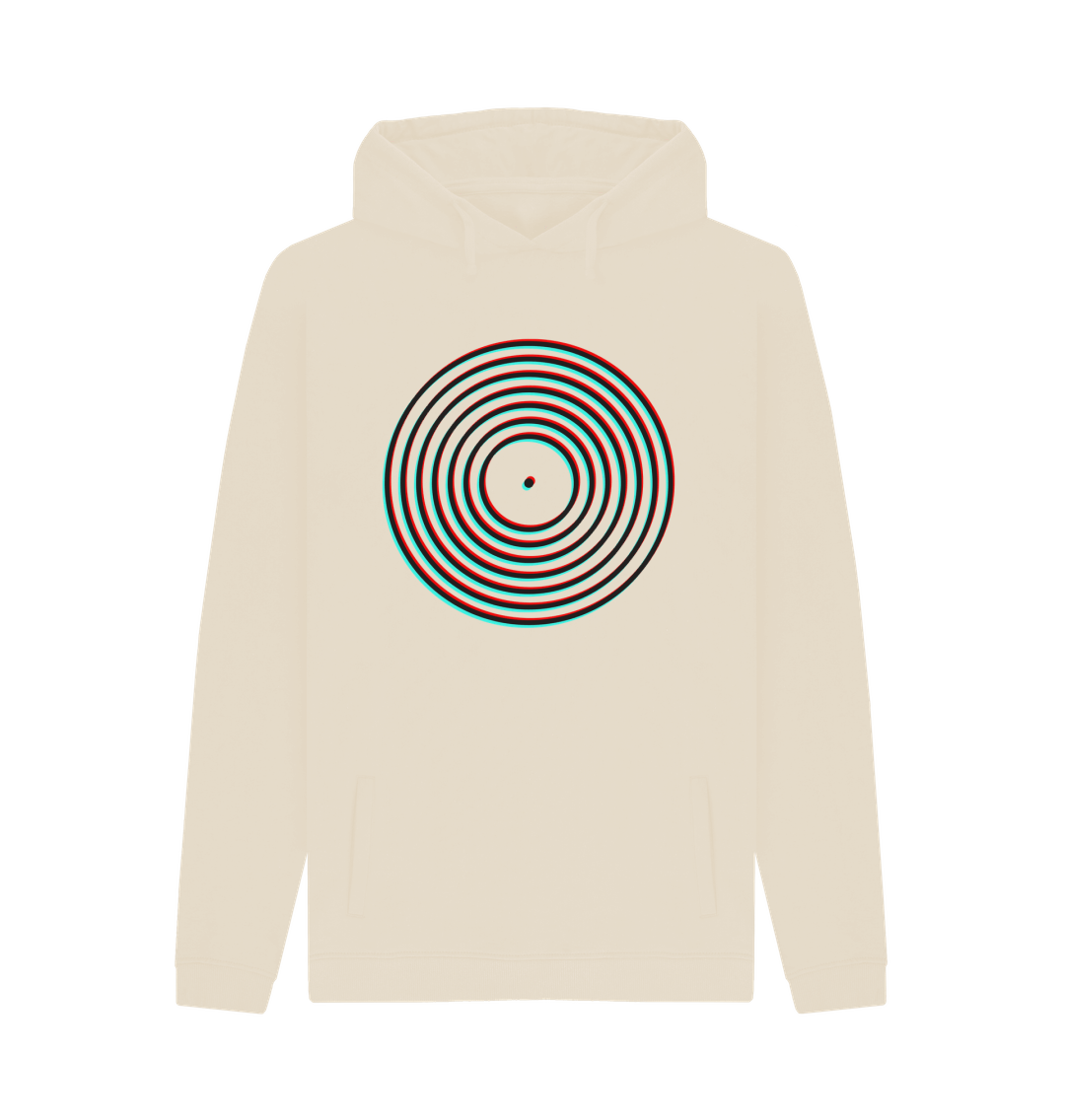 Oat Printed Hoody Front