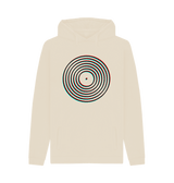 Oat Printed Hoody Front
