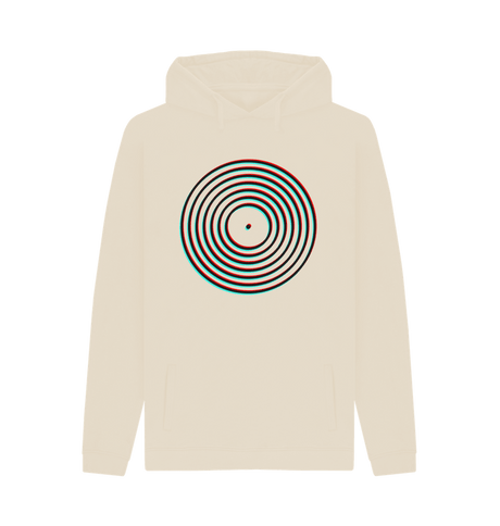 Oat Printed Hoody Front