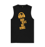 Black \"Drop Beats Not Bombs\" Men's Vest