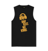 Black \"Drop Beats Not Bombs\" Men's Vest