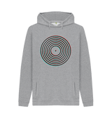 Light Heather Printed Hoody Front