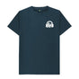 Denim Blue White SoundShirts Logo T-Shirt w\/ pocket style print