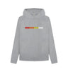 Athletic Grey Womens TR-808 Simple Pads Hoodie