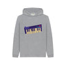 Athletic Grey Kids Cartoon Keyboard Hoodie