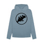 Stone Blue Womens Stingray Guitar Head hoodie