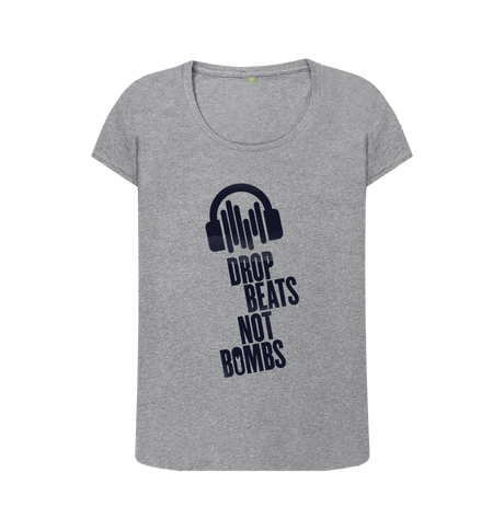 Athletic Grey Printed T-shirt Front