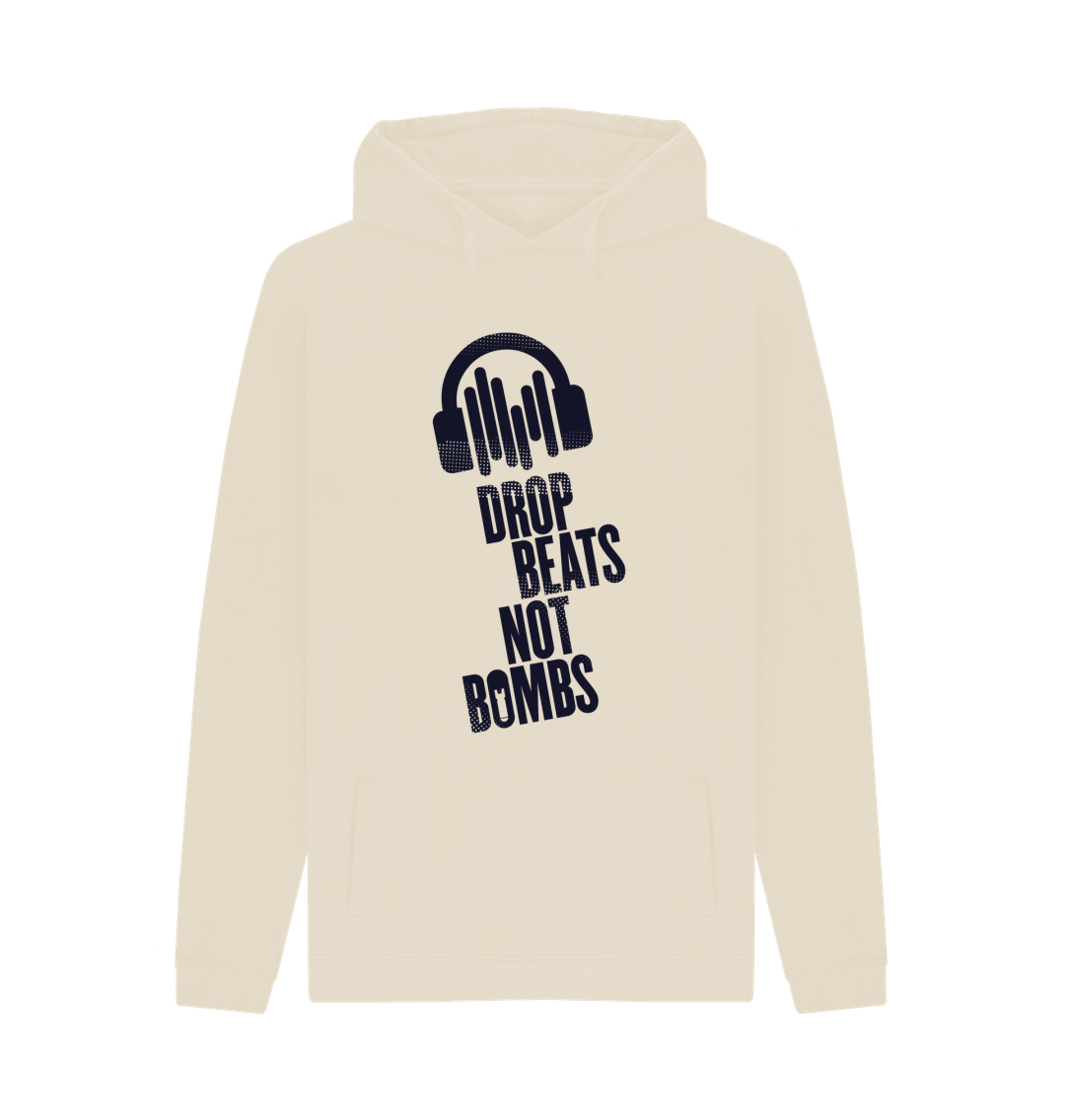 Oat Printed Hoody Front