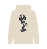Oat Printed Hoody Front