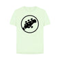 Pastel Green Womens Stingray Guitar Head T-shirt