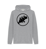 Light Heather Printed Hoody Front