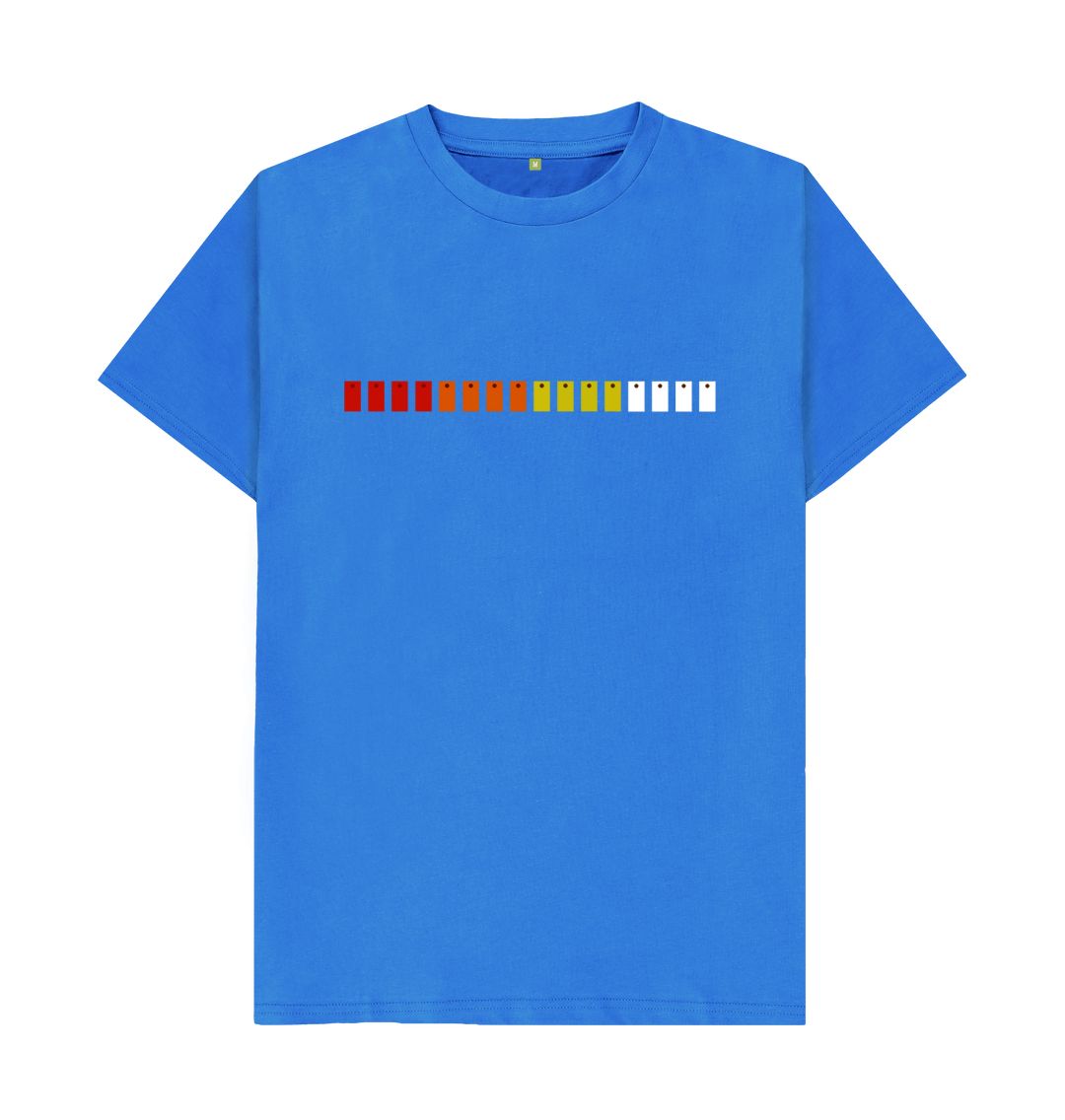 Bright Blue TR-808 Simple Pads T-Shirt