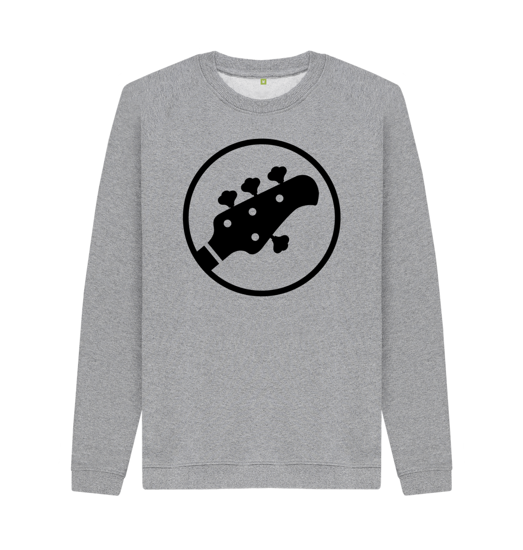 Light Heather Printed Sweater Front