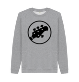 Light Heather Printed Sweater Front