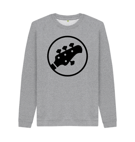 Light Heather Printed Sweater Front