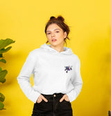 Womens Cartoon Character Flying V hoodie